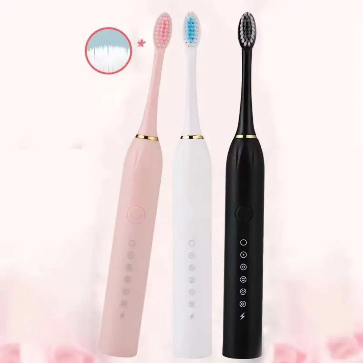 Rechargeable Sonic Electric Toothbrush & Oral Care Kit