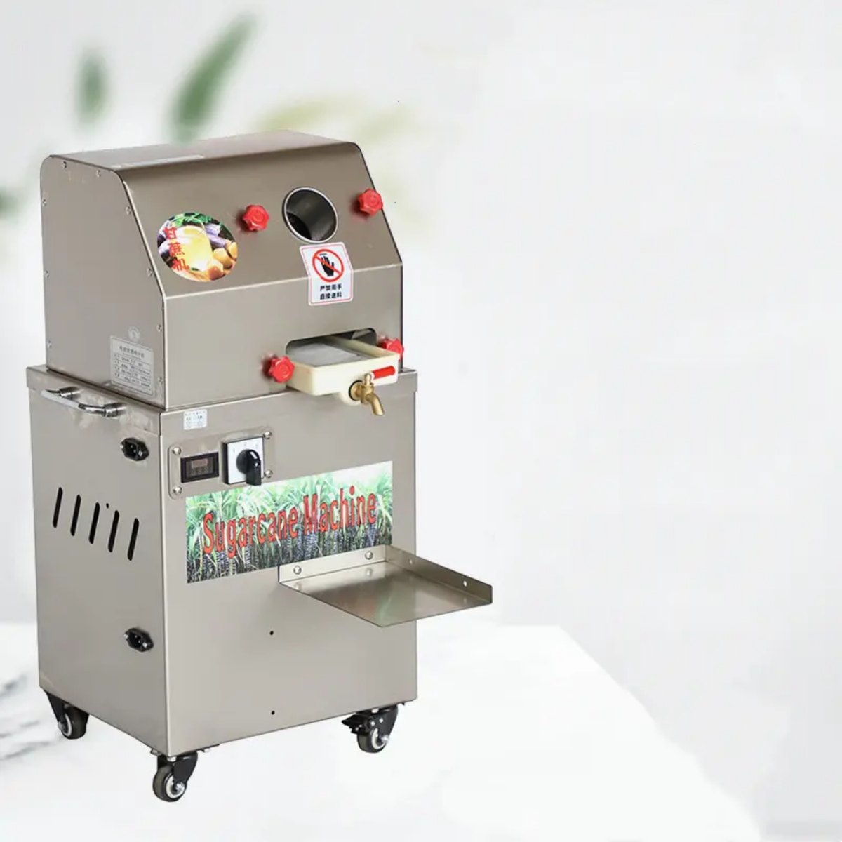Commercial Electric Sugarcane Juicer Extractor & Press Machine