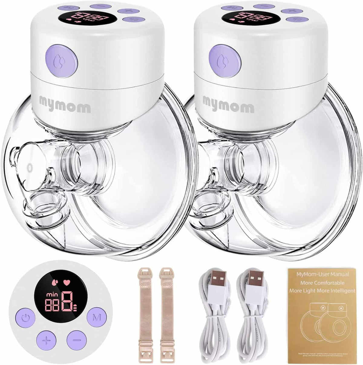 Double Electric Wearable Breast Pump