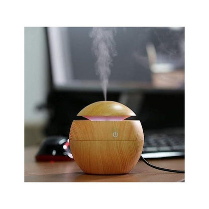 Ultrasonic Wood Grain Humidifier and Essential Oil Diffuser
