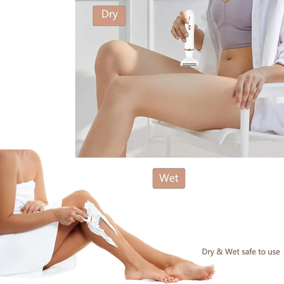 4-in-1 Rechargeable Women's Electric Shaver & Personal Grooming Kit