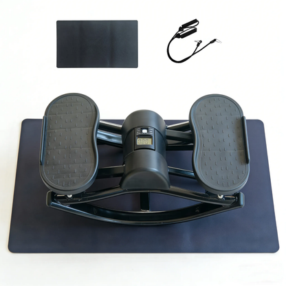 Core Twisting & Abdominal Exercise Machine with Resistance Bands