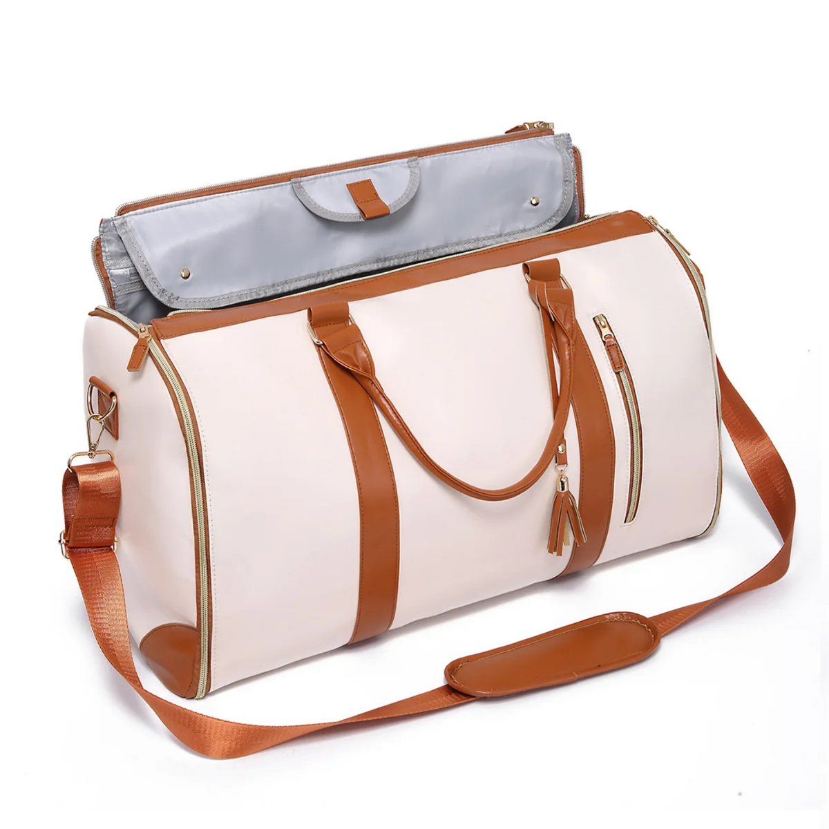 2-in-1 Convertible Garment Duffel Bag & Travel Luggage
