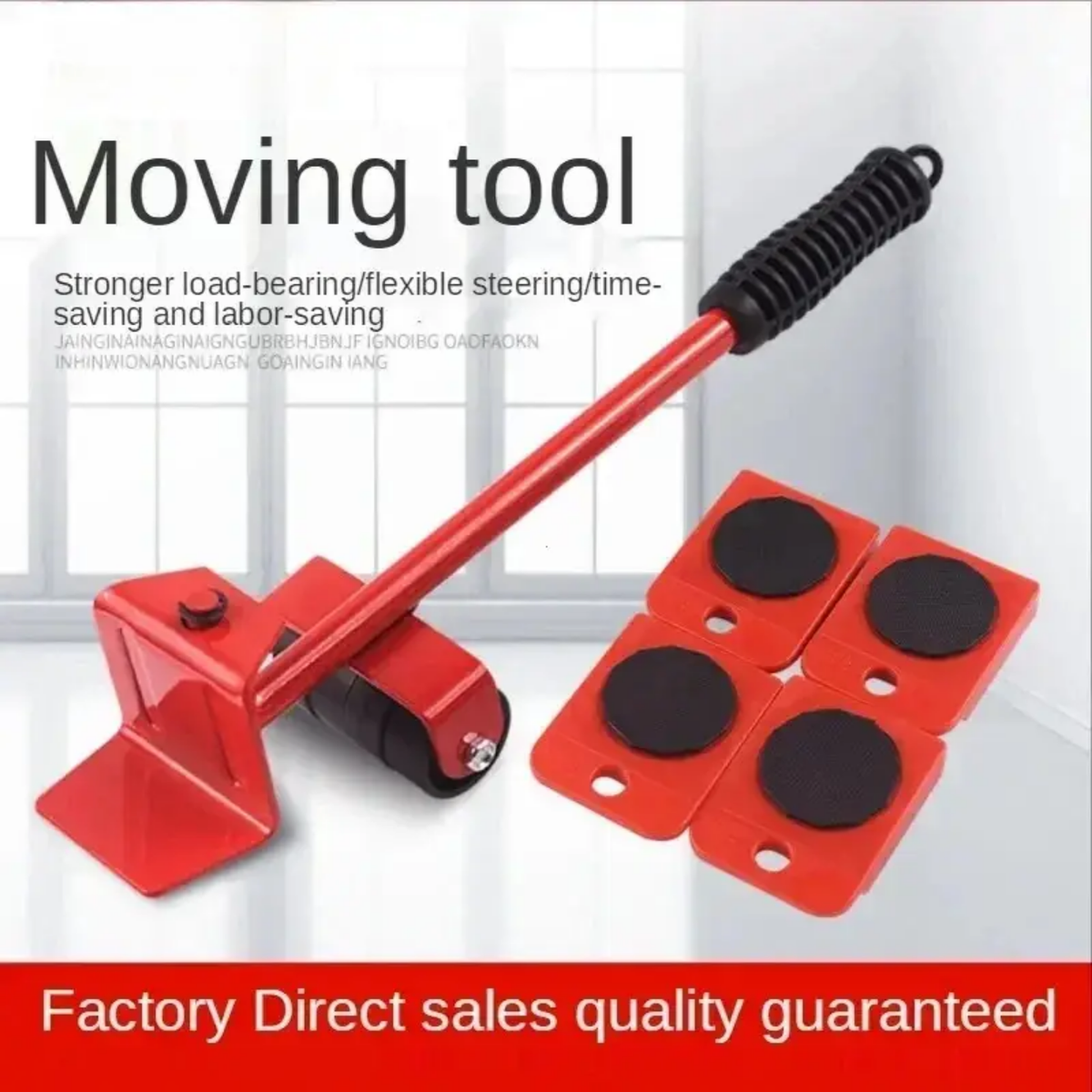 Heavy Furniture Lifter & Slider Moving Roller Tool Set