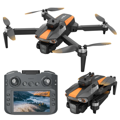 Foldable Dual-Camera Brushless GPS Drone with Screen Remote