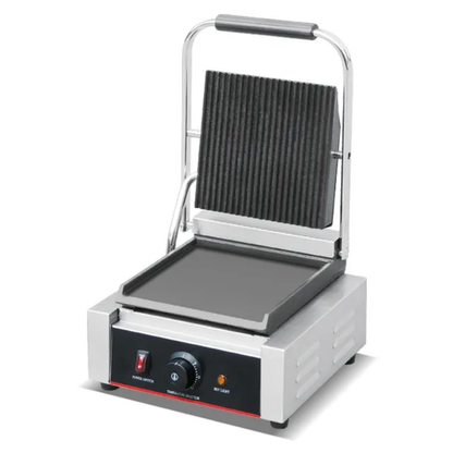Commercial Electric Panini Press & Grooved Contact Grill