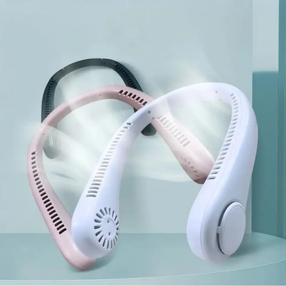 Hands-Free Portable Bladeless Neck Fan & Personal Cooler