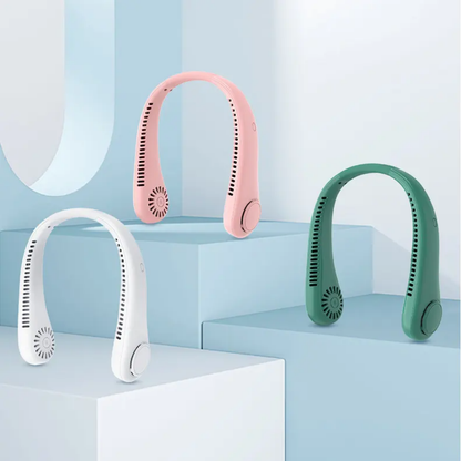 Hands-Free Portable Bladeless Neck Fan & Personal Cooler