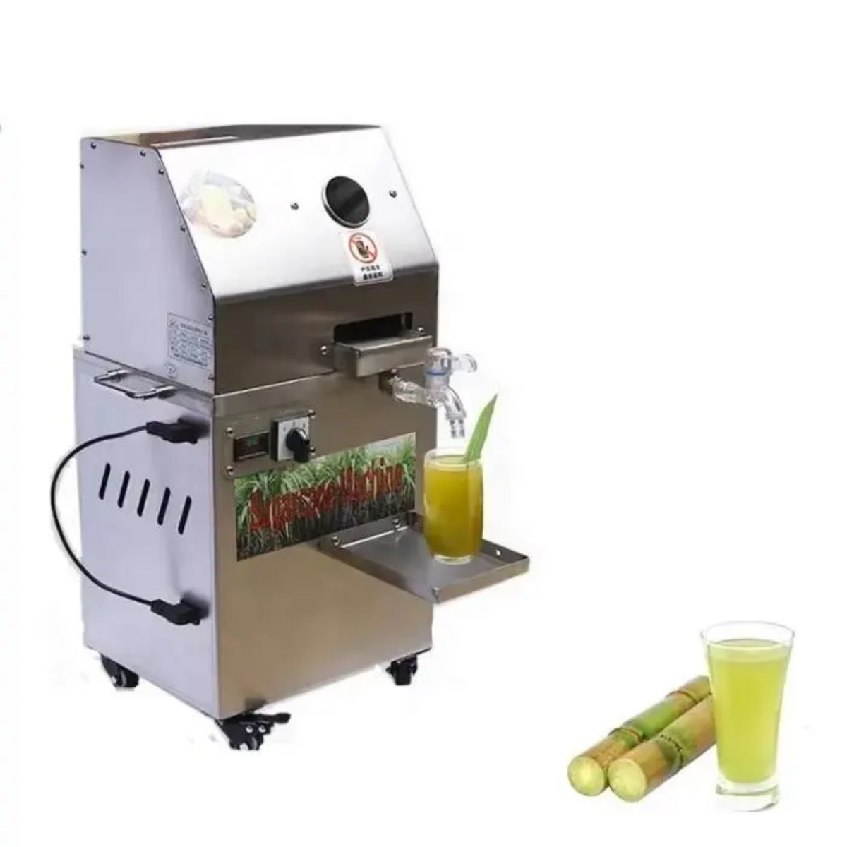 Commercial Electric Sugarcane Juicer Extractor & Press Machine