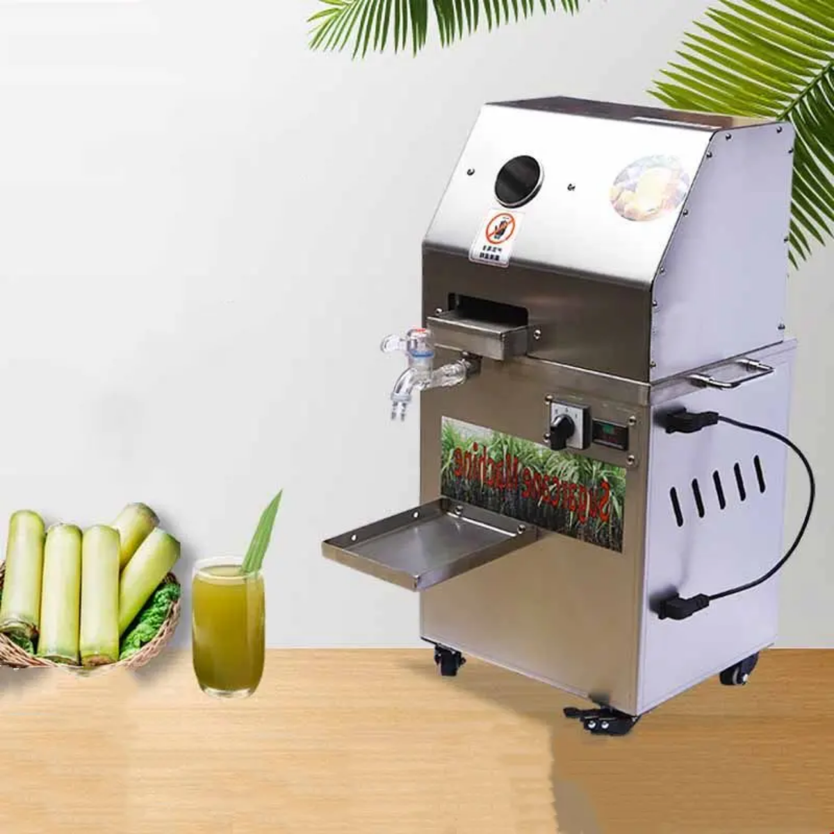 Commercial Electric Sugarcane Juicer Extractor & Press Machine