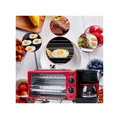 3-in-1 multifunctional breakfast station (Hoffmans & RAF)