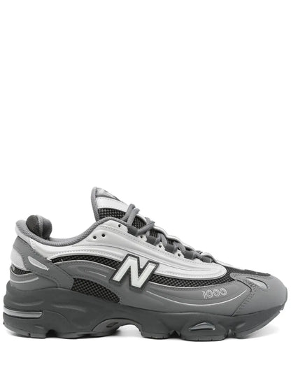 New Balance 1000 — Pink & Metallic Silver
