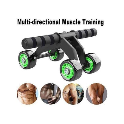 Pro-Series 4-Wheel Abdominal Power Roller