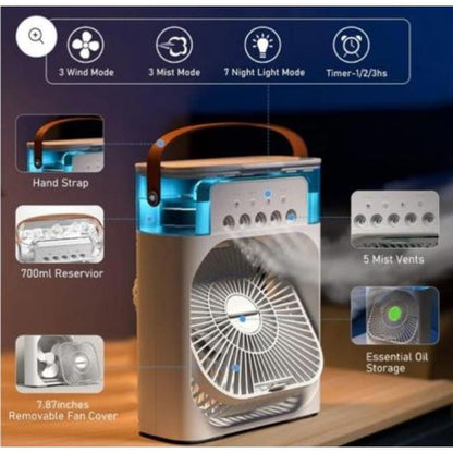 Portable evaporative air cooler ( fan)