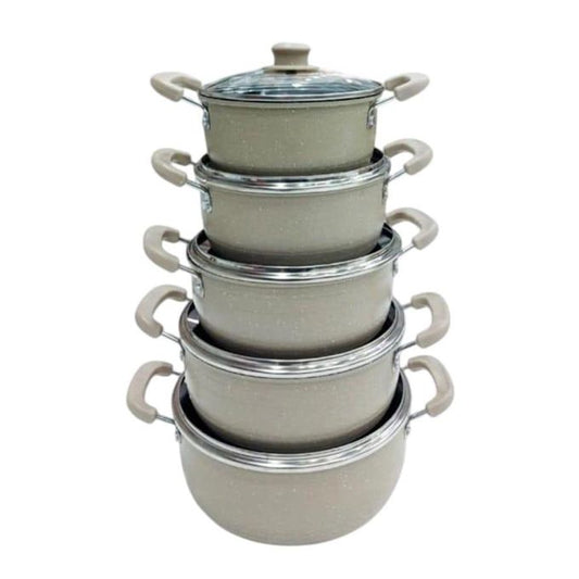 7-Piece Premium Granite Non-Stick Cookware Set