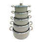 7-Piece Premium Granite Non-Stick Cookware Set