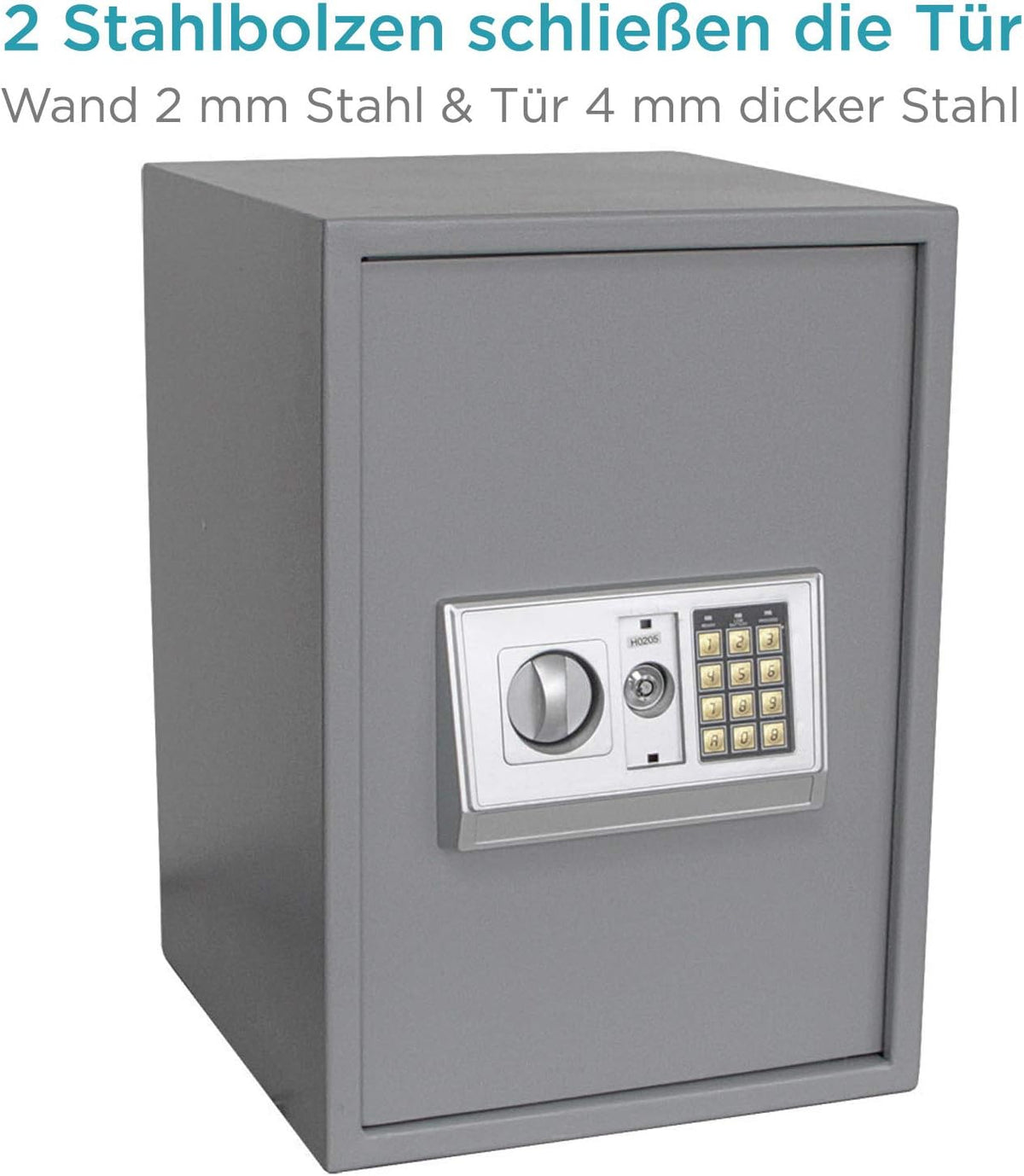 Compact electronic digital safe