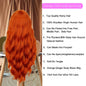 Ginger Copper Radiance – HD Lace Frontal Body Wave Unit