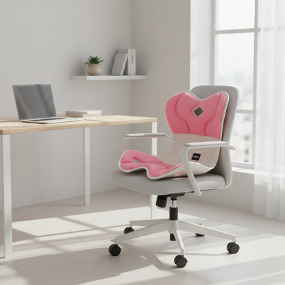 Ergonomic chair back and seat support system