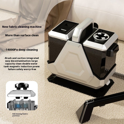 Portable carpet and upholstery spot cleaner