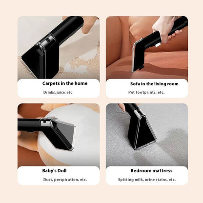 Portable carpet and upholstery spot cleaner