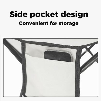 Deluxe Portable Folding Camping Chair – Heavy-Duty Compact Outdoor Seat for Travel and Leisure