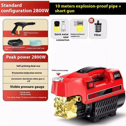 M40 High-Pressure Washer: Professional Cleaning Power in the Palm of Your Hand