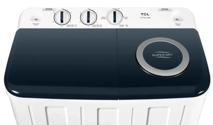 TCL twin-tub semi-automatic washing machine,
