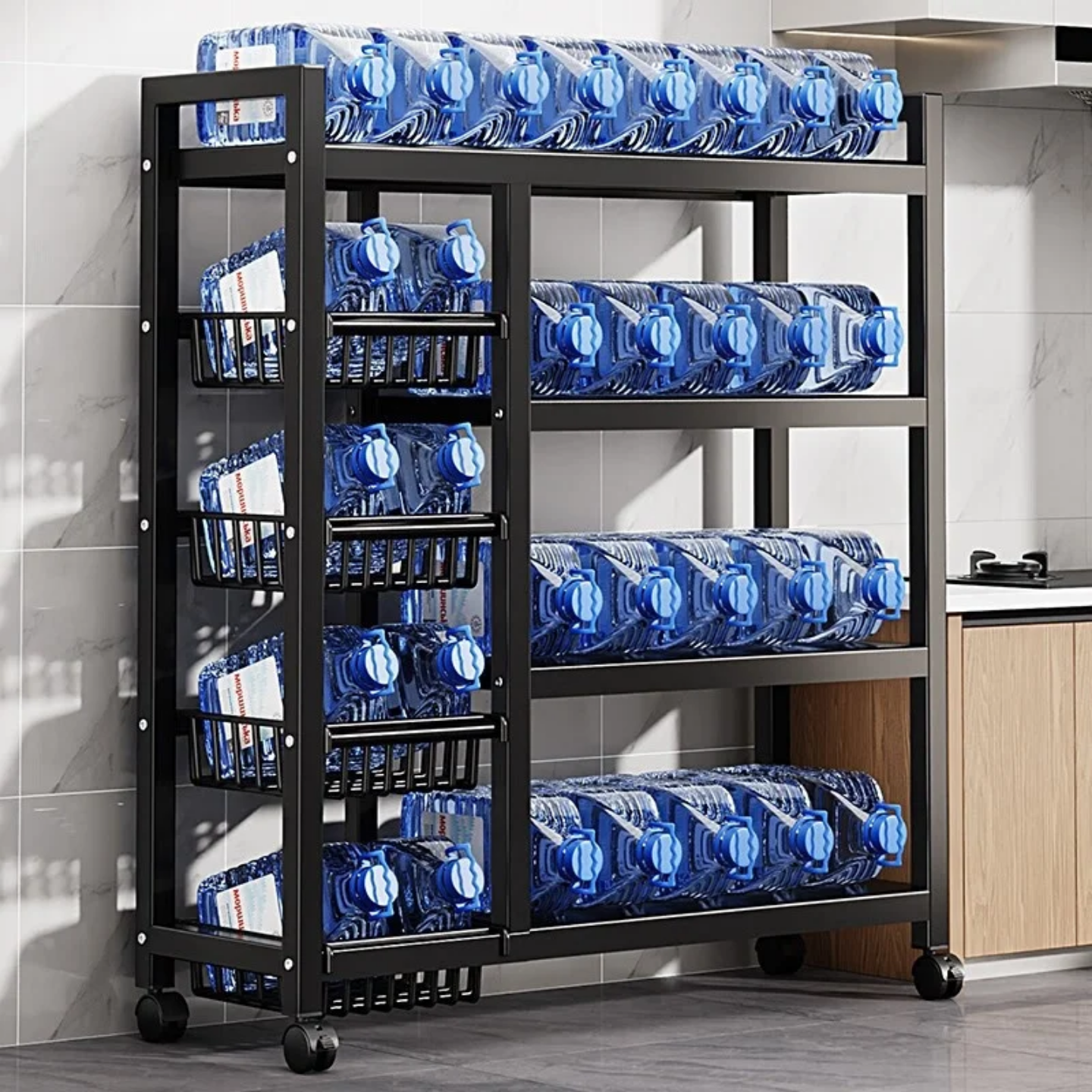 Modern Multi-Functional Storage Rack - Image 5
